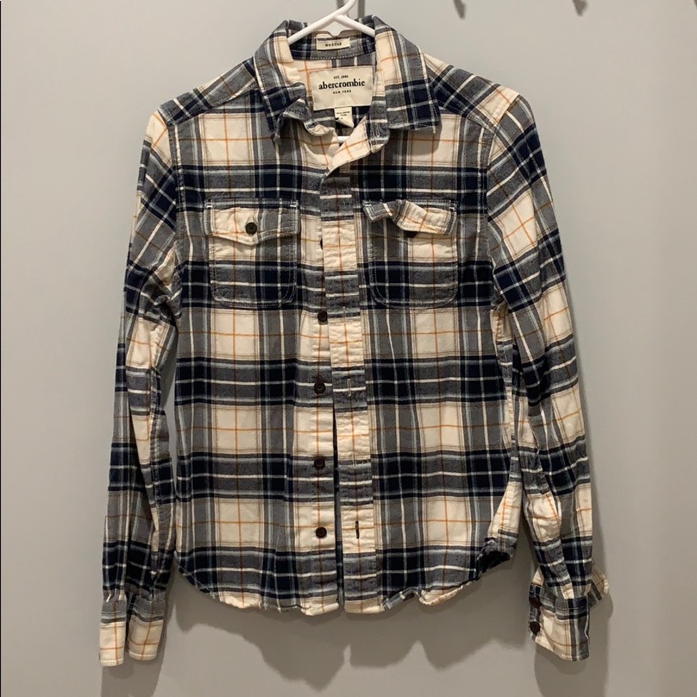 Abercrombie kids L button down shirt